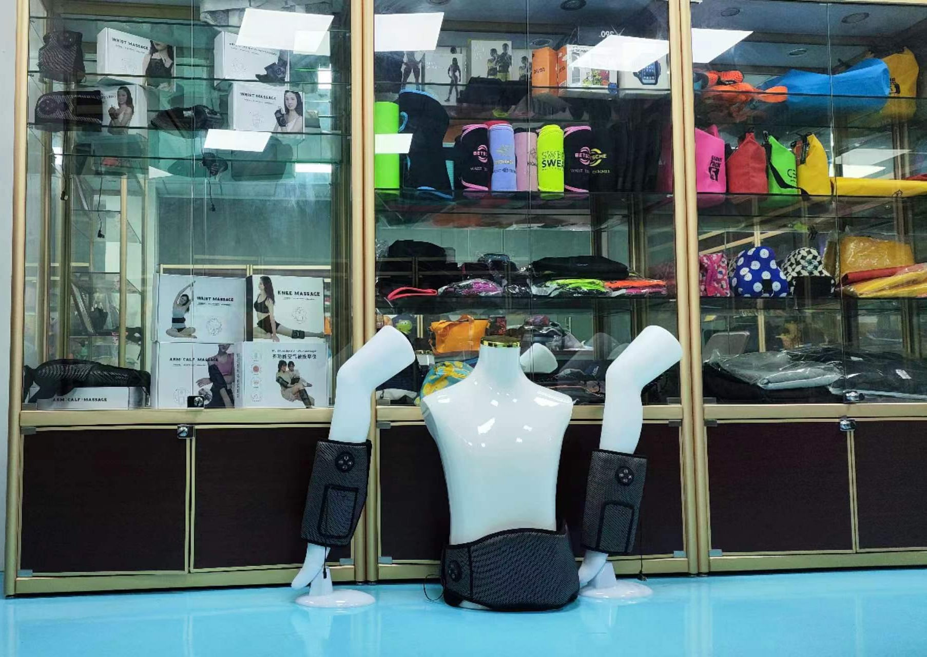 Massager products display stand